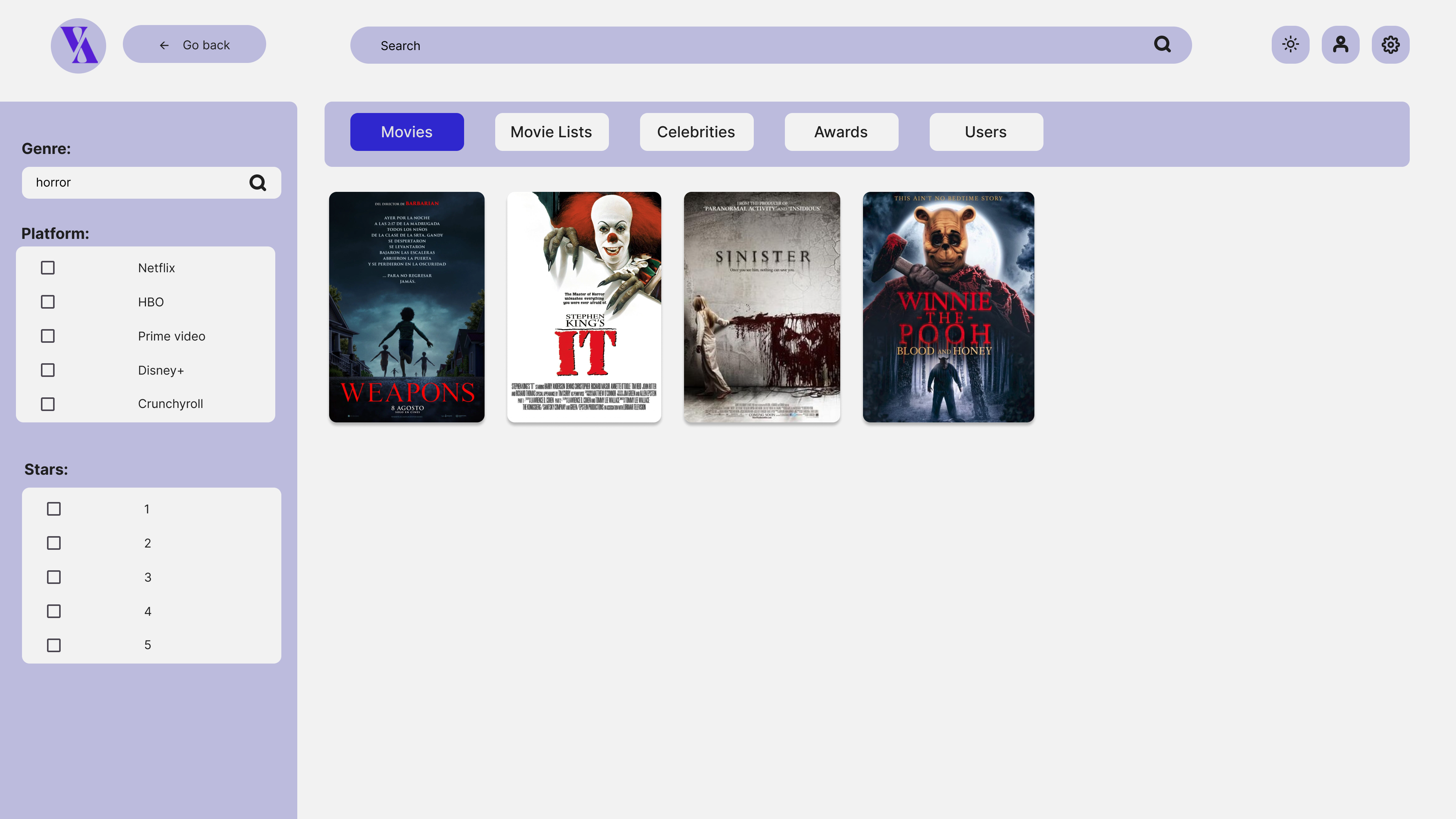 Search Results light
